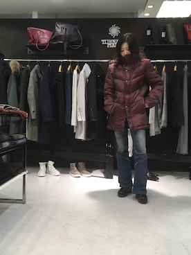 「TORNADO MART（トルネードマート）のアイテム（ジャケット/アウター）」を使った、Takahashiさん（レディース・157cm）の冬コーディネート