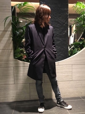 「TORNADO MART（トルネードマート）のアイテム（ジャケット/アウター）」を使った、Takahashiさん（レディース・157cm）の秋コーディネート