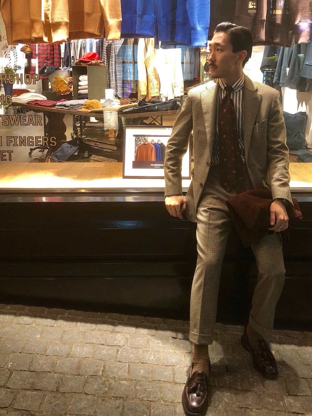 FREEMANS SPORTING CLUB ウールセットアップスーツ FREEMANS SPORTING CLUB（フリーマンズスポーティングクラブ