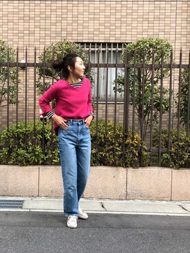「ママファッション」｜「アイテム（ダッフルコート）」を使った、yuuuuuiさん（レディース・159cm）の冬コーディネート