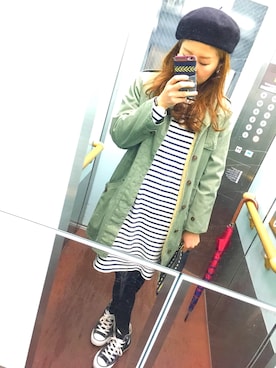 yumiさん（レディース・160cm）の冬コーディネート