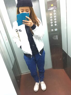 「CONVERSE（コンバース）のCONVERSE コンバース ジャック パーセル / JACK PURCEL（スニーカー）」を使った、yumiさん（レディース・160cm）の春コーディネート