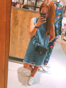「CONVERSE（コンバース）のCONVERSE コンバース ジャック パーセル / JACK PURCEL（スニーカー）」を使った、yumiさん（レディース・160cm）の夏コーディネート