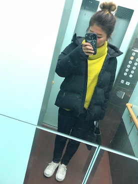 「CONVERSE（コンバース）のCONVERSE コンバース ジャック パーセル / JACK PURCEL（スニーカー）」を使った、yumiさん（レディース・160cm）の冬コーディネート