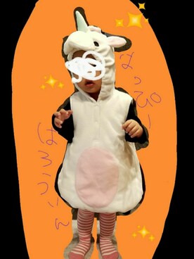「halloween」｜「アイテム（雑貨/ホビー）」を使った、すんこ／なちきさん（キッズ・80cm）の秋コーディネート