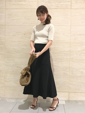 「La TOTALITE（ラトータリテ）のアイテム」を使った、yukimiさん（レディース・160cm）の夏コーディネート