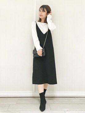 「Milos」｜yukimiさん（レディース・160cm）の冬コーディネート