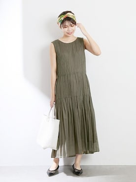 「La TOTALITE（ラトータリテ）のアイテム（財布/小物）」を使った、yukimiさん（レディース・160cm）の春コーディネート