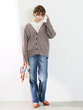 「La TOTALITE（ラトータリテ）のアイテム（財布/小物）」を使った、yukimiさん（レディース・160cm）の秋コーディネート