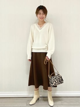 「ブーティ」｜yukimiさん（レディース・160cm）の秋コーディネート