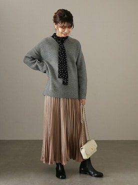 yukimiさん（レディース・160cm）の冬コーディネート