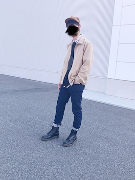 「Sleepslope（スリープスロープ）のアイテム」を使った、naoさん（メンズ・175cm）の春コーディネート