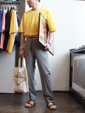 Makiyaさん(メンズ・175cm)の夏コーディネート