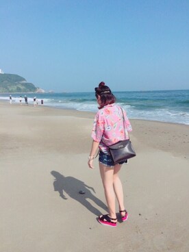 「SummerVacation」｜オサトさん（レディース・163cm）の秋コーディネート