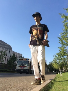 「アイテム（クラッチバッグ）」を使った、katsudondeath666さん（メンズ・178cm・30代）の秋コーディネート