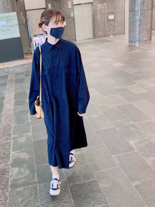 Y'sのシャツワンピースを使った人気ファッションコーディネート - WEAR