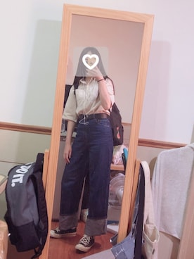 「HYPE（ハイプ）のアイテム（バッグ）」を使った、joannnnnnaさん（レディース・158cm）の秋コーディネート