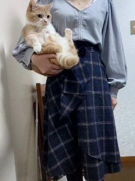 朱音さん(レディース・154cm)の冬コーディネート