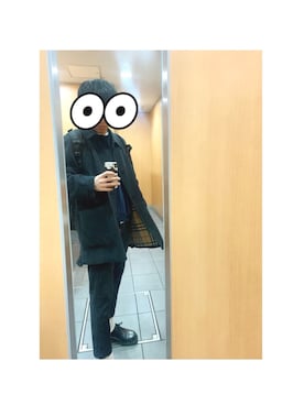 「STUDIOUS（ステュディオス）のアイテム（スウェット）」を使った、Yopiさん（メンズ・173cm）の春コーディネート