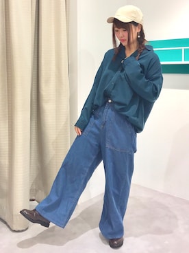 「アイテム（ピアス（両耳用））」を使った、🌼すず🌼さん（レディース・152cm・20代）の秋コーディネート
