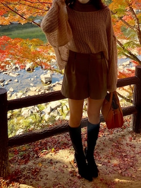 すずさん（レディース・167cm）の秋コーディネート