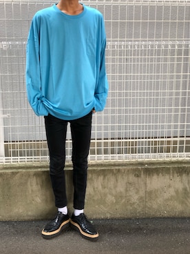 にしゅーさん（メンズ・176cm）の春コーディネート