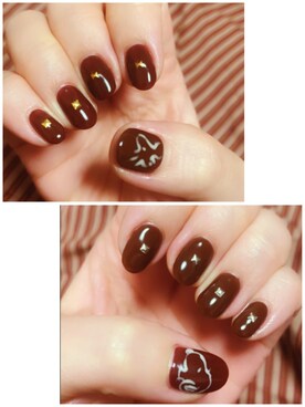 「ショートネイル」｜yapiiiさん（レディース・155cm）の冬コーディネート