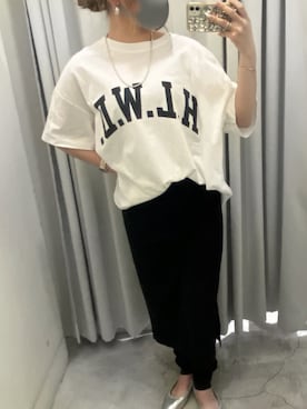 「アイテム（バレエシューズ）」を使った、doudouaoi37さん（レディース・157cm・10代）の春コーディネート