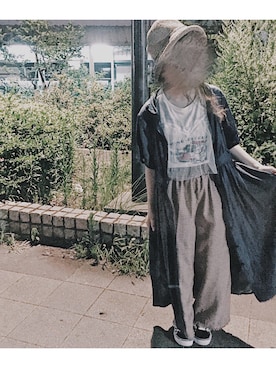 「AS KNOW AS」｜「アイテム（帽子）」を使った、JOMAさん（レディース・154cm）の夏コーディネート