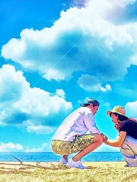 りきや@フォロバしますさん(メンズ・170cm)の春コーディネート