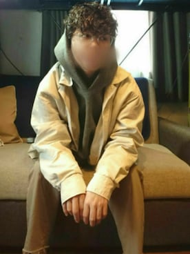 「Time is on（タイムイズオン）のアイテム（パンツ）」を使った、youさん（メンズ・162cm）の秋コーディネート