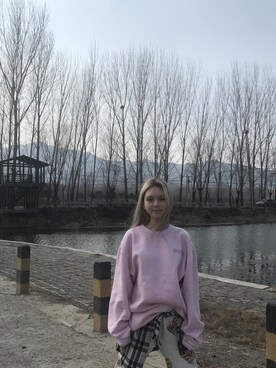 「ODD FUTURE（オッドフューチャー）のアイテム」を使った、casperさん（レディース・168cm）の春コーディネート