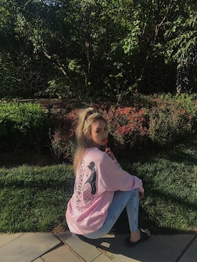 「RIPNDIP（リップンディップ）のアイテム（ビーチサンダル）」を使った、casperさん（レディース・168cm）の春コーディネート