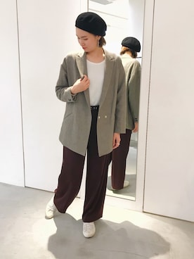 もりしさん（レディース・167cm）の冬コーディネート