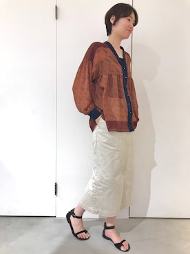 もりしさん（レディース・167cm）の夏コーディネート