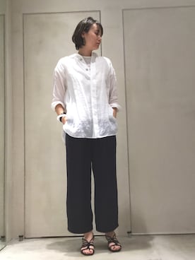 「iki（イキ）のアイテム」を使った、もりしさん（レディース・167cm）の夏コーディネート