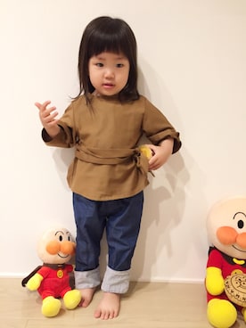rinrinnonnonさん（キッズ・80cm）の春コーディネート