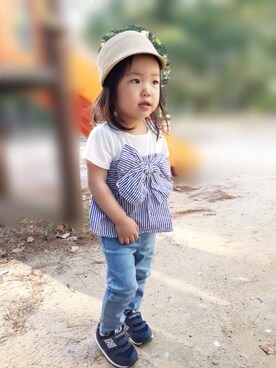 rinrinnonnonさん（キッズ・80cm）の春コーディネート