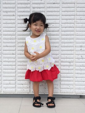 rinrinnonnonさん(キッズ・90cm)の夏コーディネート