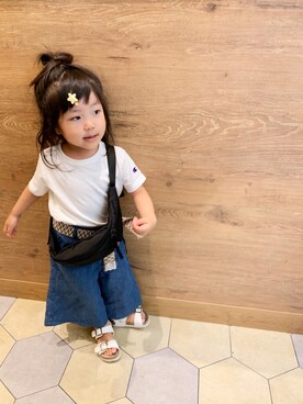 rinrinnonnonさん（キッズ・90cm）の夏コーディネート