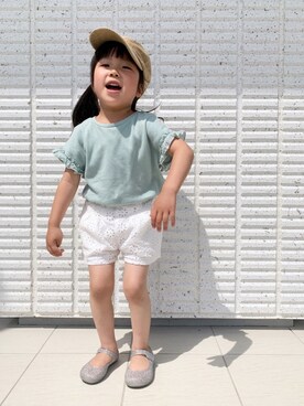 rinrinnonnonさん（キッズ・100cm）の夏コーディネート