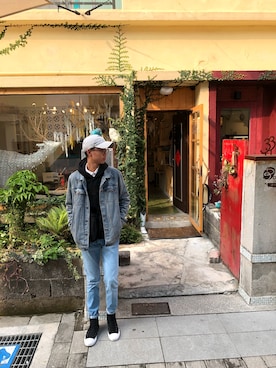 「ZALORA（-）のアイテム（ジャケット/アウター）」を使った、Kris    Changさん（メンズ・176cm）の冬コーディネート