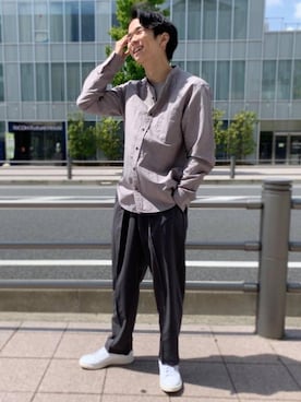 「GLR/ lab」｜kondoさん（メンズ・171cm）の春コーディネート