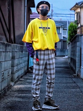 「Request（リクエスト）のアイテム」を使った、ASAさん（メンズ・166cm）の秋コーディネート