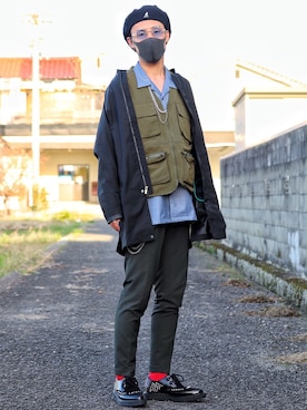 ASAさん（メンズ・166cm）の秋コーディネート