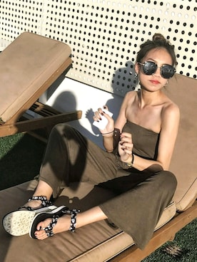 「boracay」｜Kimさん（レディース・160cm）の春コーディネート
