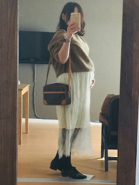 m2（ミツ）さん（レディース・163cm）の秋コーディネート