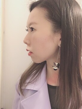 「MERCURYDUO（マーキュリーデュオ）のアイテム（アクセサリー）」を使った、Stephanieeeさん（レディース・170cm）の春コーディネート