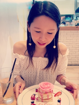 「MERCURYDUO（マーキュリーデュオ）のアイテム（アクセサリー）」を使った、Stephanieeeさん（レディース・170cm）の春コーディネート