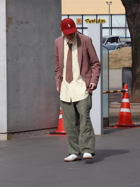 「アイテム（フォーマルスーツ/小物）」を使った、DAIさん（メンズ・178cm・20代）の春コーディネート